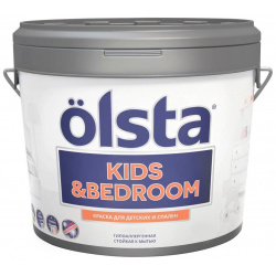 Краска Olsta Kids&Bedroom База А 9 л 