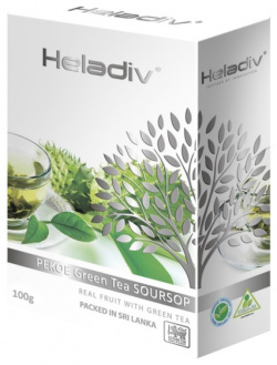 Чай зеленый Heladiv с Саусепом green soursop 100 г 