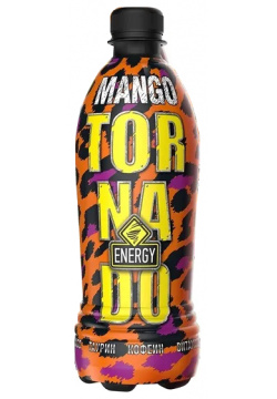 Энергетический напиток Tornado Манго  473 мл ПЭТ