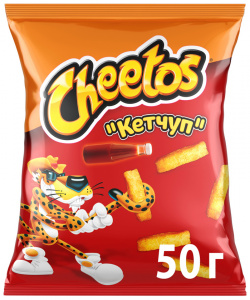 Кукурузные снеки Cheetos со вкусом кетчупа  50г