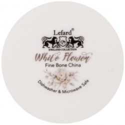 Блюдо овальное lefard white flower 27х20х3 5 см