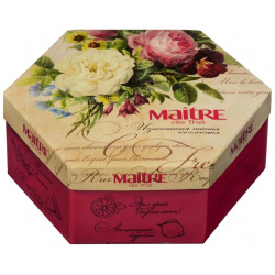 Набор чая Maitre de The Цветы 12 вкусов  120 г