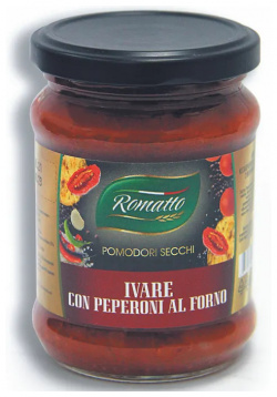 Айвар Romatto из запеченного сладкого перца с вялеными томатами 250 г 