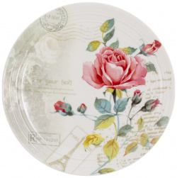Тарелка закусочная Imari Розы Парижа 21 см «Розы Парижа»  очаровательная
