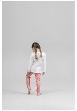 Пижама для девочек Kids by togas Стробби бело розовый 128 134 см
