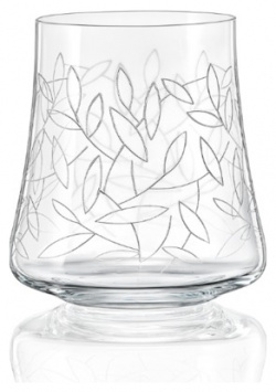 Набор стаканов Crystalex Экстра 350 мл листья 6 шт 