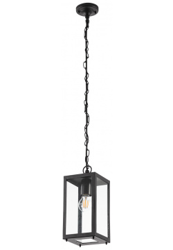 Уличный подвесной светильник Arte Lamp BELFAST A4569SO 1BK 