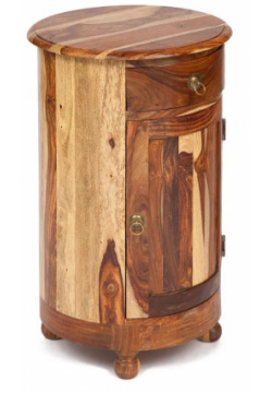 Барный шкаф TC Bombay бежевый с коричневым 45х76 5 см (10050) 