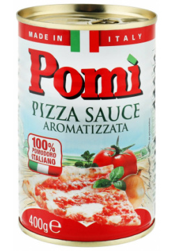 Соус томатный Pomi Для пиццы со специями 400 г 