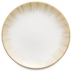 Тарелка закусочная Narumi сверкающее золото 23 см Наруми 