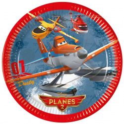 Тарелка бумажная Procos Disney Planes 2 23 см 8 шт 