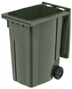 Контейнер мусорный Ай Пласт передвижной зелёный 360 л