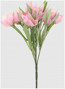 Букет крокусов Конэко О 108614 25 см Цветок искусственный выглядит как настоящий