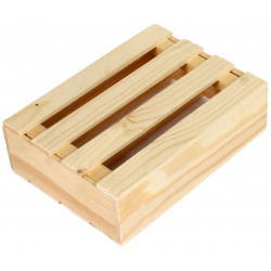 Коробка деревянная Grand Gift 303 прямоугольная с крышкой 22 5х16 5х7 см 