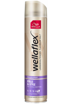 Лак для волос Wella wellaflex ультра сильная фиксация 250мл 