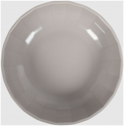 Набор салатников Kutahya porselen Bevel серый 15 см 2 шт 