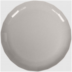 Набор тарелок Kutahya porselen Bevel серый 24 см 2 шт 