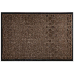 Коврик Jansons Balers коричневый узор квадрат 60х90 см 
