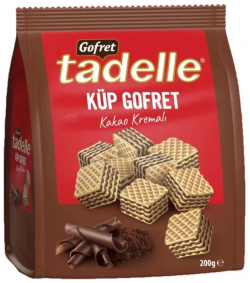 Вафли Sarelle с ореховым и какао кремом 200 г 