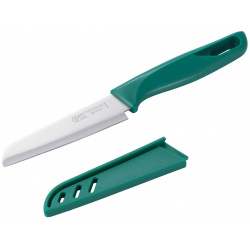 Нож для чистки овощей Gipfel Sorti стальной зеленый 9 см 