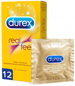 Презервативы Durex Real Feel 12 шт 