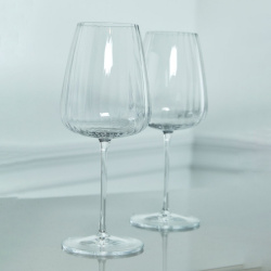 Набор бокалов для белого вина Luigi Bormioli Оптика 550 мл 4 шт
