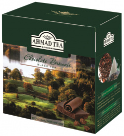 Чай Ahmad Tea Chocolate Brownie черный 20 пакетиков 