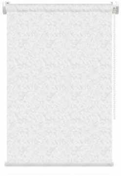 Рулонная штора FixLine Amigo Savage белая 50х160 см
