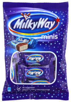 Шоколадный батончик Milky Way minis 