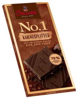 Шоколад горький 75% Baronie Cocoa Nibs  100 г
