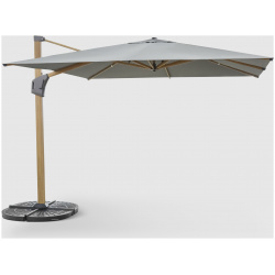 Зонт Greenpatio набор с кронштейном и утяжелителями 3х3 м 