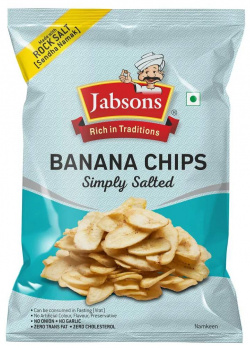 Чипсы Jabsons банановые с солью  150 г
