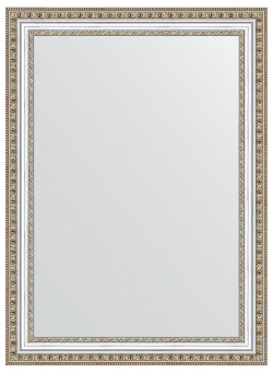 Зеркало в багетной раме Evoform золотые бусы на серебре 60 мм 55х75 см 