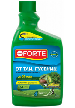 Средство Bona Forte от ТЛИ  ГУСЕНИЦ и других насекомых запасной флакон 1 л С