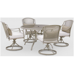 Комплект мебели Greenpatio с вращающимися стульями 5 предметов 