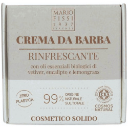 Твердое крем мыло для бритья Mario Fissi 1937 Solid cosmetics Rinfrescante Оcвежающее 50 г 