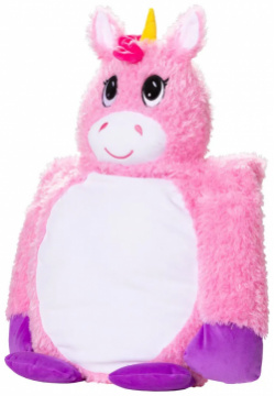 Мягкая игрушка обнимашка Little Big HUGS антистресс Розовый единорог 