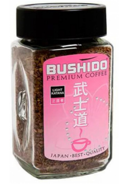 Кофе растворимый Light Katana 100 г Bushido 