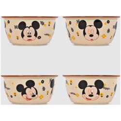 Набор посуды Disney Микки маус 4 предмета