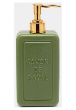 Мыло жидкое для рук Savon de Royal military green 500мл Представленный в
