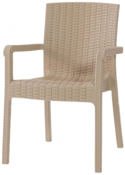 Кресло Heniver Vector бежевое 58х45х85 см от идеально