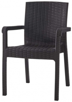 Кресло Heniver Vector темно коричневое 58х45х85 см от