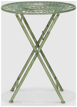 Стол Anxi jiacheng металл оливковый 60x74 см