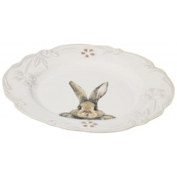 Тарелка обеденная Myatashop Rabbits collection 26 см 