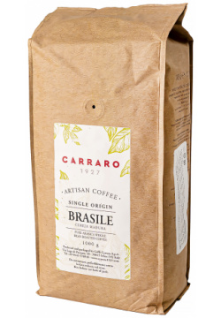 Кофе в зернах Carraro 1927 Brasile 1 кг 