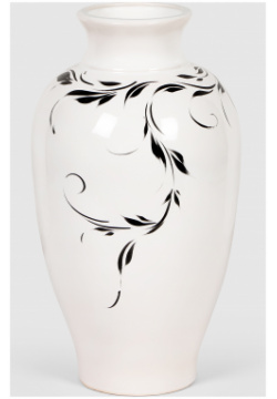 Керамическая ваза Porc ceramic Муза с росписью 32х18 см сeramic 