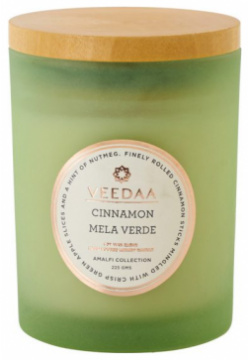 Свеча в стекле Veedaa Cinnamon Mela Verde