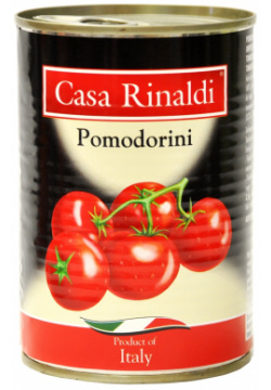 Помидорчики Casa rinaldi в томатном соке 400 г 