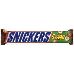 Шоколадный батончик Snickers Лесной орех  81 г