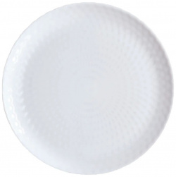 Тарелка Luminarc Pampille blanc обеденная 25 см 
